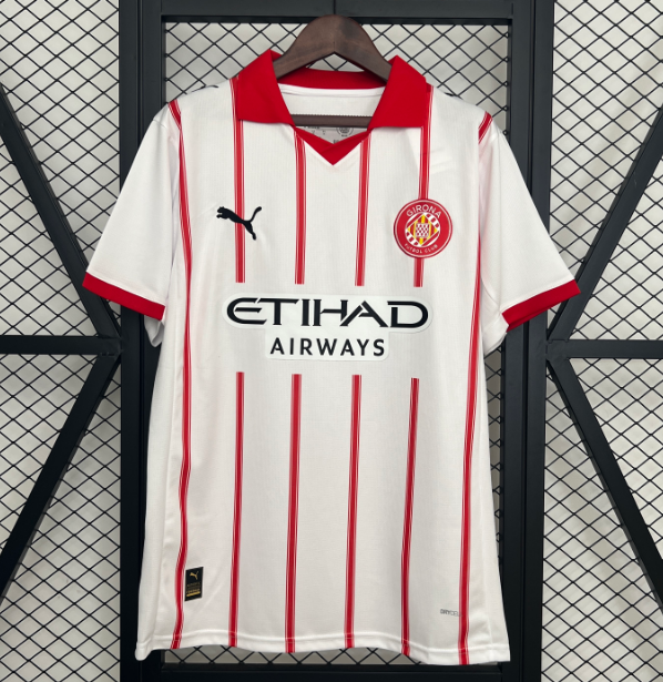 2025-26 Girona Home Soccer Jersey Shirt